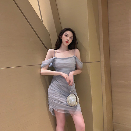 클럽 여성 원피스  신상 생방송 여성 아나운서 복장에 패션미 극대화-22293192499852