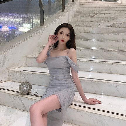 클럽 여성 원피스  신상 생방송 여성 아나운서 복장에 패션미 극대화-22293192499852