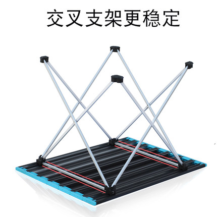 캠핑 경량 롤테이블 야외 피크닉 접이식 테이블 초경량 알루미늄 낚시 테이블 캠핑 테이블-514165