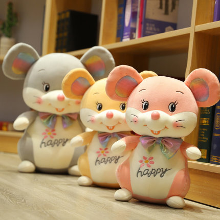 햄스터인형 귀여운 쥐의 해 마스코트 인형 초모래쥐 피겨-521984