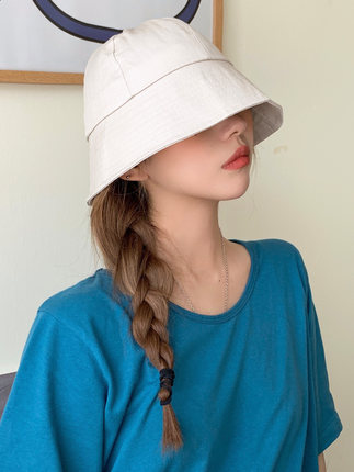 햇빛 가리개 태양 챙넓은 모자 블랙 데이 버킷 버킷 캡 여성 여름 얇은 패션 차단제 퍼플-522864
