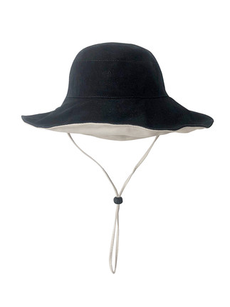 햇빛 가리개 태양 챙넓은 모자 백 셔링 벙거지 여성 모자 빅 매치가 톤이 -522956