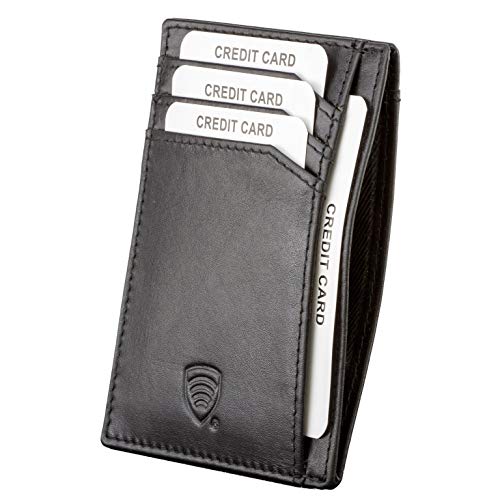 명품 카드 명함 지갑 독일출고KORUMA RFID 차단기 미니 수트 지갑 리얼 가죽 지갑 Men 소형 지갑 선물 블랙534462