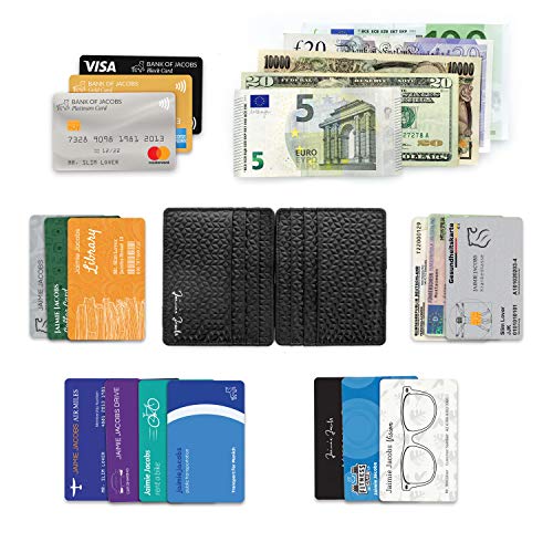 명품 카드 명함 지갑 독일출고JAIMIE JACOBS 플랩 보이 슬림 오리지널 매직 얇은 슬림 지갑 남성 RFID 보호 머니 클립 작은 슬림 지갑534705