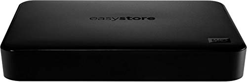 WD Easystore 4TB 외장 USB 3.0 휴대용 하드 드라이브 WDBAJP0040BBK-WESN-블랙 외장형 하드 미국출고 -538484