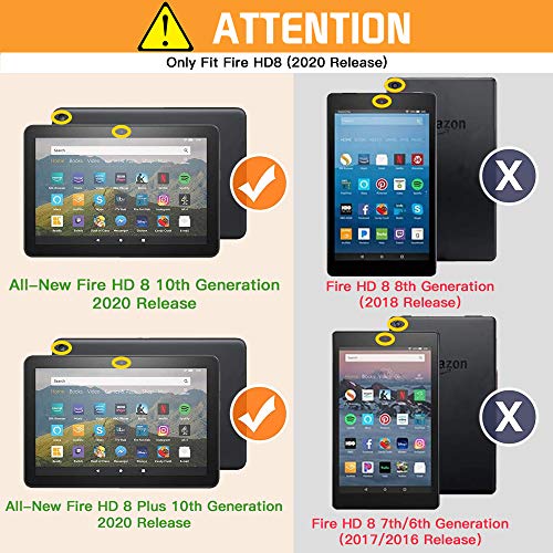 파이어 HD 케이스 Case for All-New Kindle Fire HD 8 Tablet and Fire HD 8 Plus Tablet(10th Generation, 2020 Release) 미국출고-538847