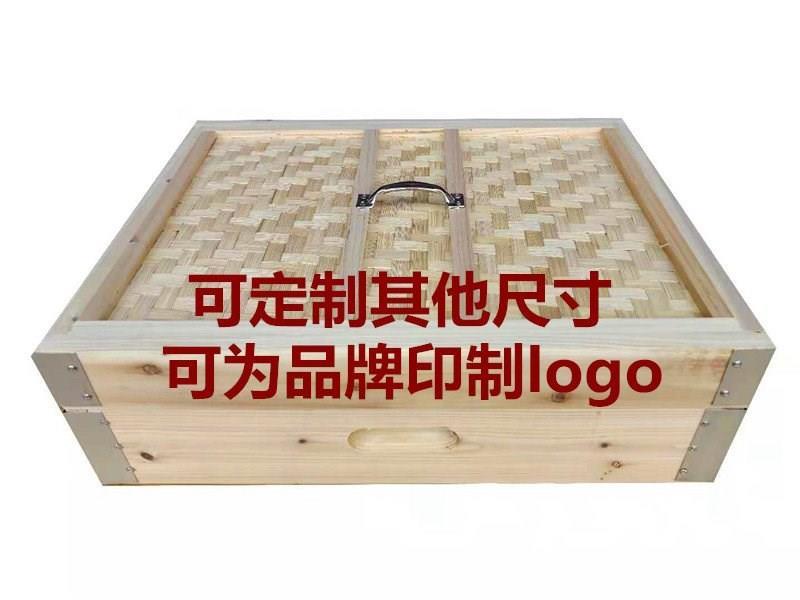 나무찜기 직사각형 찜통 사각찜기 대나무 나무 만두 찜통 가정용 상어 전복-549555