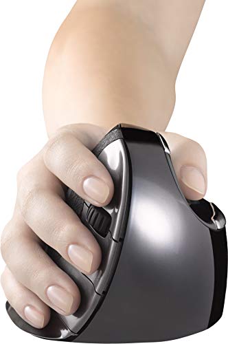 게이밍 마우스 에볼루언트 Evoluent VMDSW 수직 마우스 D 무선 USB 수신기가있는 소형 오른손 인체 공학적 마우스-558515