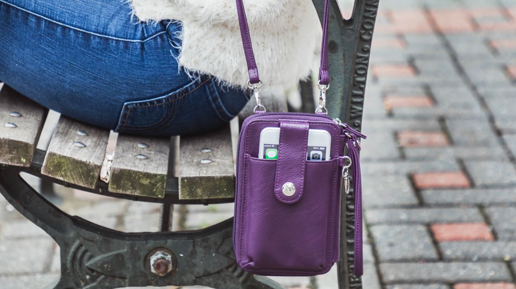 크로스바디 백 Mundi RFID Crossbody Bag For Women Anti Theft Travel Purse Handbag Wallet Purse Vegan 미국출고-560233