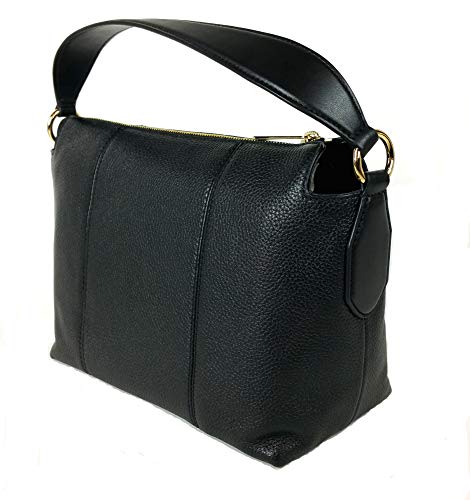 마이클코어스 Michael Kors Brooke Medium Pebbled Leather Shoulder Bag - Black 숄더백 여성가방 미국출고-560506
