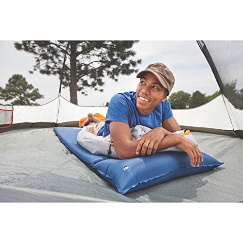 콜맨 캠핑 Coleman Self-Inflating Camping Pad 패드with Pillow 캠핑 패드 미국출고 -562613