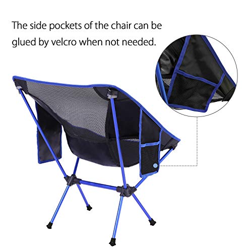 MOON LENCE Outdoor Ultralight Portable Folding Chairs 캠핑의자 미국출고 -562665