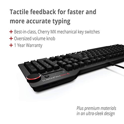 Das 키보드 4 Professional 기계식 키보드 - High Performance Clicky Tactile Feedback - Enhanced 104 Key Layout 104키 미국출고 -563083