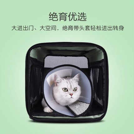 강아지 고양이 이동가방 배낭  고양이 동반 외출, 고양이 가방 포장, 강아지 가방 라지 에어백-576093
