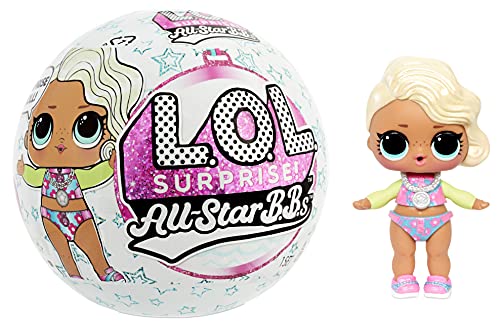엘오엘 서프라이즈 L.O.L. Surprise All-Star Sports Series 4 Summer Games Sparkly Dolls with 8 Surprises, Accessories  미국출고-577234