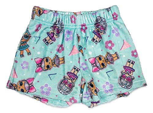엘오엘 서프라이즈 L.O.L. Surprise! Girls 2 Piece Pajama Set, Short Sleeve Shirt and Shorts Set, 100% Polyester  미국출고-577257