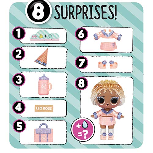 엘오엘 서프라이즈 L.O.L. Surprise Present Surprise Series 2, Glitter Star Sign Doll with 8 Surprises - Colorful Fun Collectible  미국출고-577261