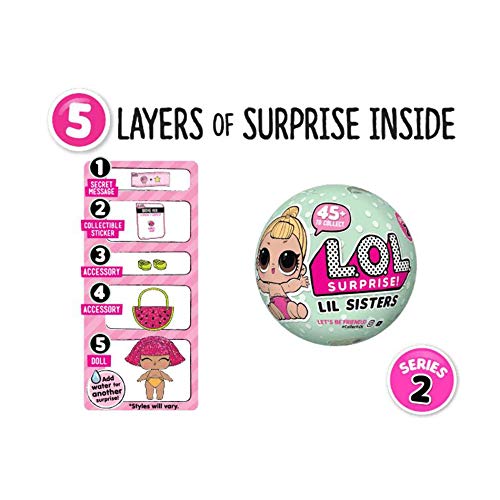 엘오엘 서프라이즈 L.O.L. Surprise Dolls Series 2 Lil Sisters Ball …  미국출고-577455