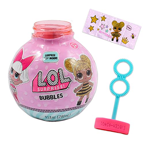엘오엘 서프라이즈 L.O.L. Surprise L O L Dolls Bubbles Balls ~ 3 Pack LOL Blind Box with Bubble Wand, Stickers, and LOL Doll Mini 미국출고-577481
