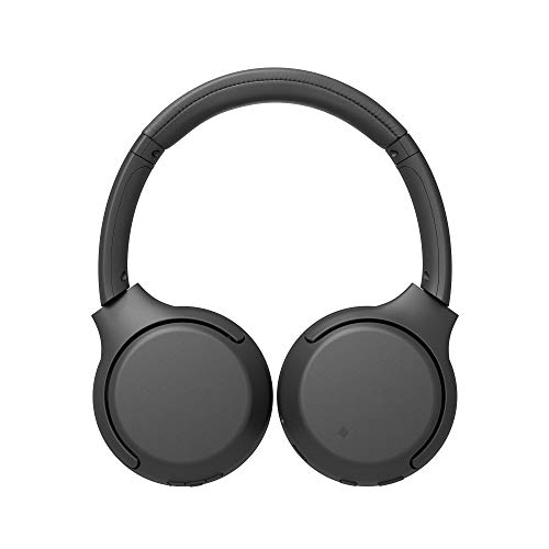 소니 Sony WHXB700 무선 Extra Bass 블루투스 헤드셋 , 헤드폰 (전화 통화 및 Alexa 음성 제어용 마이크 포함), 블랙 미국출고-577531