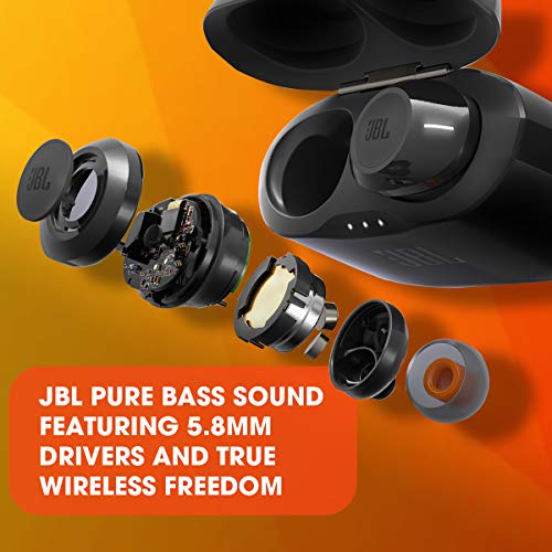 JBL Tune 120TWS-True Wireless 인 이어 헤드폰-블랙 미국출고-577546