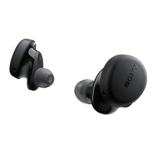 소니 Sony WF-XB700 True Wireless Earbuds with EXTRA BASS (Black) with Knox Gear Earphone Case for 소니 Sony WF-SP800 and WF- 미국출고-577573