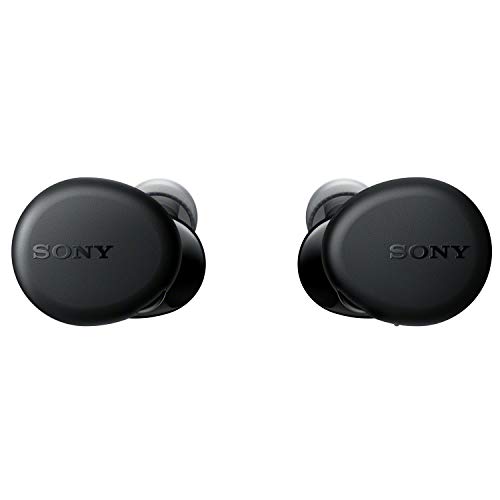 소니 Sony WF-XB700 Truly Wireless 블루투스 헤드폰 (추가 BASS 포함) WFXB700 , B 블랙 번들 (Tech Smart USA 오디오 엔터테인먼트 필수 번들 포함) 2020 + 1 년  미국출고-577745