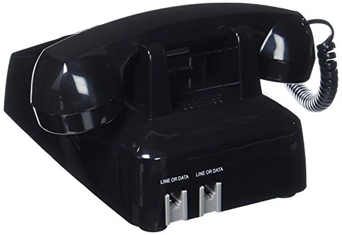 Cortelco (ITT-2500-MD-BK) Single Line Desk  레트로 클래식 전화기  미국출고-577764