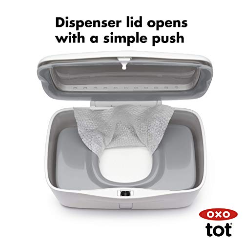 옥소 OXO Tot Perfect Pull Wipes Dispenser, Grey 미국출고-577876