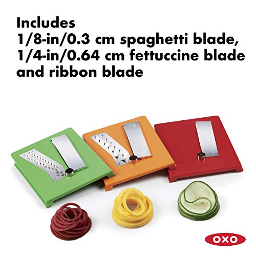 옥소 OXO Good Grips 3-Blade Tabletop Spiralizer with StrongHold Suction 미국출고-577923