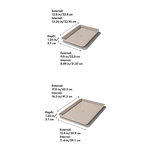 옥소 OXO Good Grips Non-Stick Pro 2-Piece Sheet Pan Set 미국출고-577965