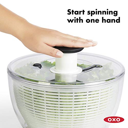옥소 옥소 OXO Good Grips 5 Quart Salad Spinner-clear 미국출고-578092