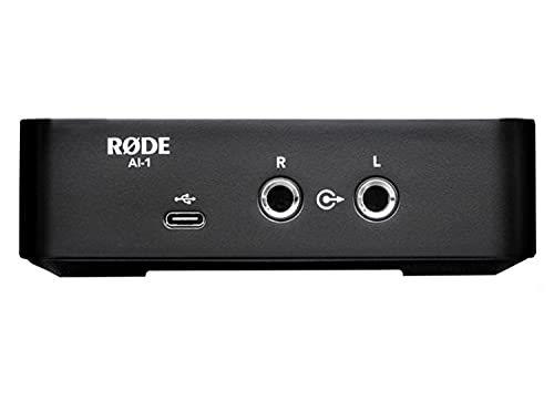Rode NT1 콘덴서 마이크 및 AI 1 1채널 USB 오디오 인터페이스 팩 578246 미국출고 마이크