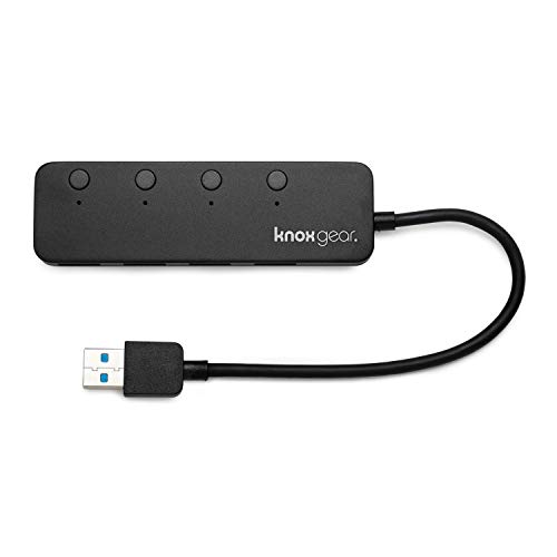 Rode NT USB Mini USB 마이크 번들(Knox Gear USB 3.0 허브 포함)(2개 품목) 578338 미국출고 마이크