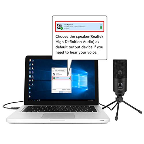 USB 마이크 랩탑 MAC 또는 Windows 카디오이드 스튜디오 녹음용 FIFINE 금속 콘덴서 녹음 마이크 보컬 578349 미국출고 마이크