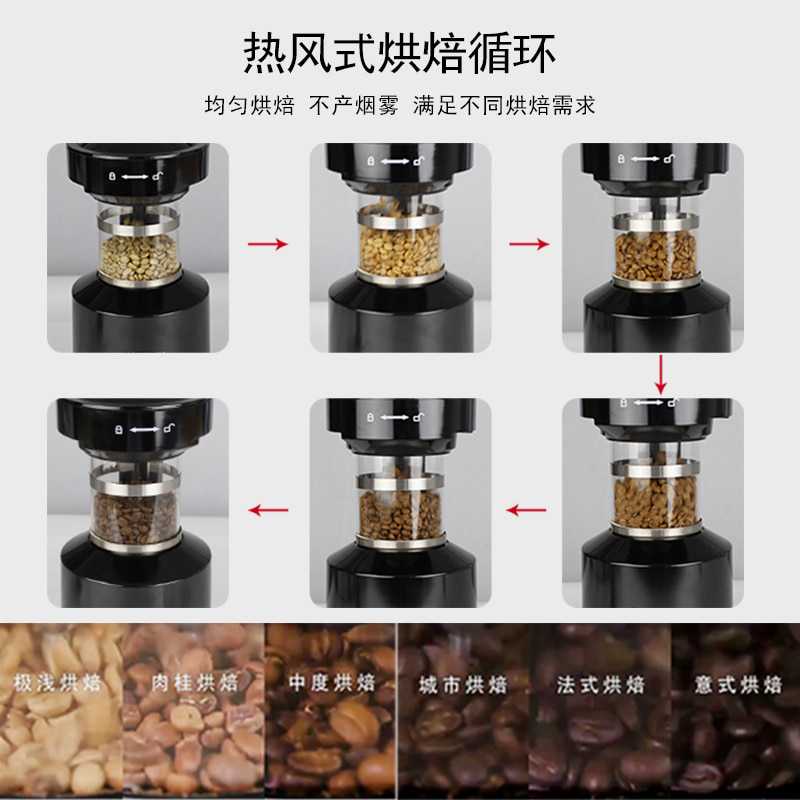 커피로스팅기계 가정용 핸드드립 전자동 소형열풍식 냉각조절-578931
