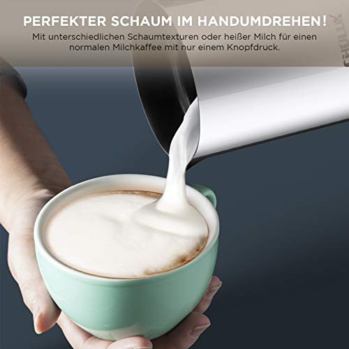 우유거품기 독일 Chulux 전기 240ml 자동 583098 스테인리스 스틸 뜨겁고 차가운 우유
