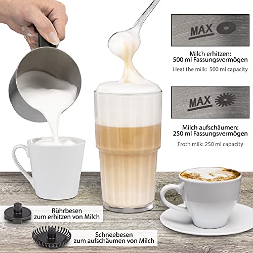 우유거품기 독일 ONVAYA 고품질 스테인레스 스틸 583120 식기 세척기 거품 핫 콜드 밀크