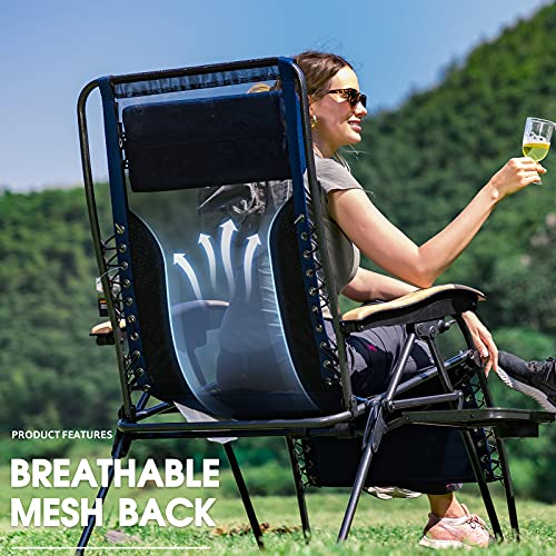 야외 캠핑 경량 미국 의자 휴대용 586032 패딩 좌석 접이식 라운지 컵 홀더