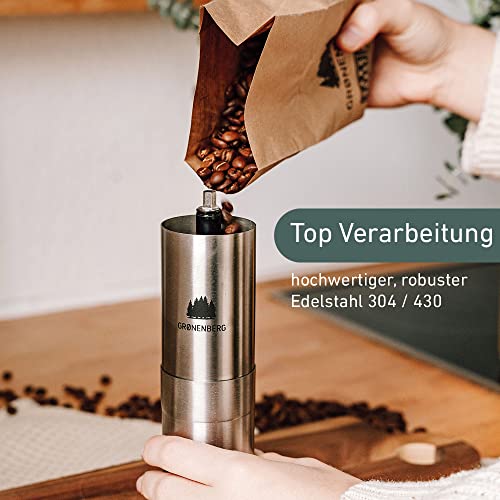 프렌치프레스 독일 Groenenberg 수동 커피그라인더 스텐 589018 1리터 커피메이커