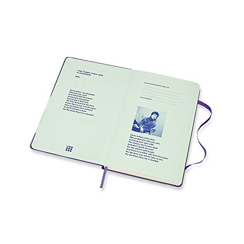 몰스킨 한정판 노트북 하드 커버 파란색 240페이지 미국 다이어리