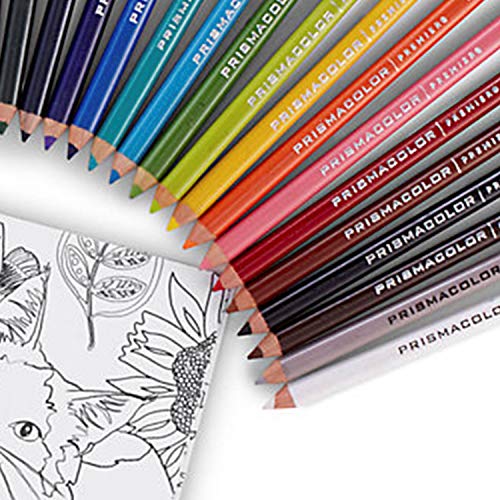 프리즈마 1794654 프리미어 혼합 매체 세트 아트 스틱스 연필 깎이 다양한 색상 79개 600095 미국 색연필
