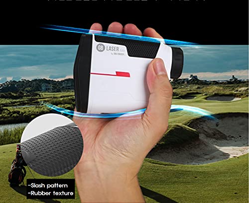 마그네틱 케이스가 있는 Golf Buddy Laser Lite 경사 보정 진동 경고 기능 6배 확대 600515 골프 거리 측정기 미국