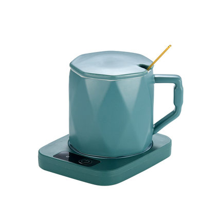 머그워머 스마트 온열 컵홀더 55도 전열 우유 커피 온도조절 가능-600775