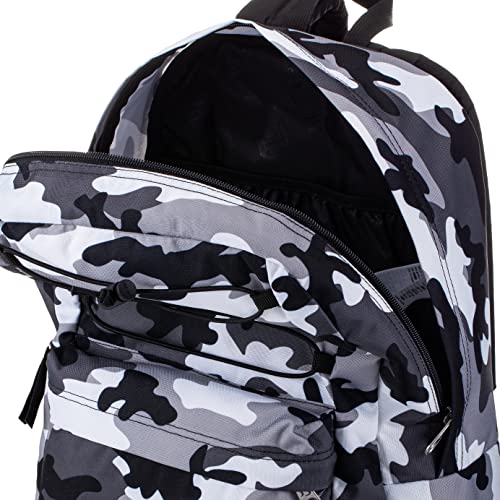잔스포츠 Flex Pack 학교 여행 노트북 메쉬 물병 포켓 벅샷 블랙 카모600873 백팩 가방 미국