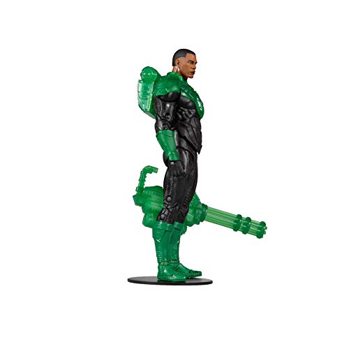 맥팔레인 토이 DC 멀티버스 Modern Comic Green Lantern John Stewart 7인치 액션 601024 미국 피규어