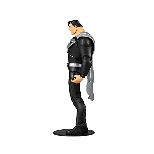 맥팔레인 토이 DC 멀티버스 슈퍼맨 Black Suit Variant 슈퍼맨 7인치 액세서리 포함 액션 601125 미국 피규어