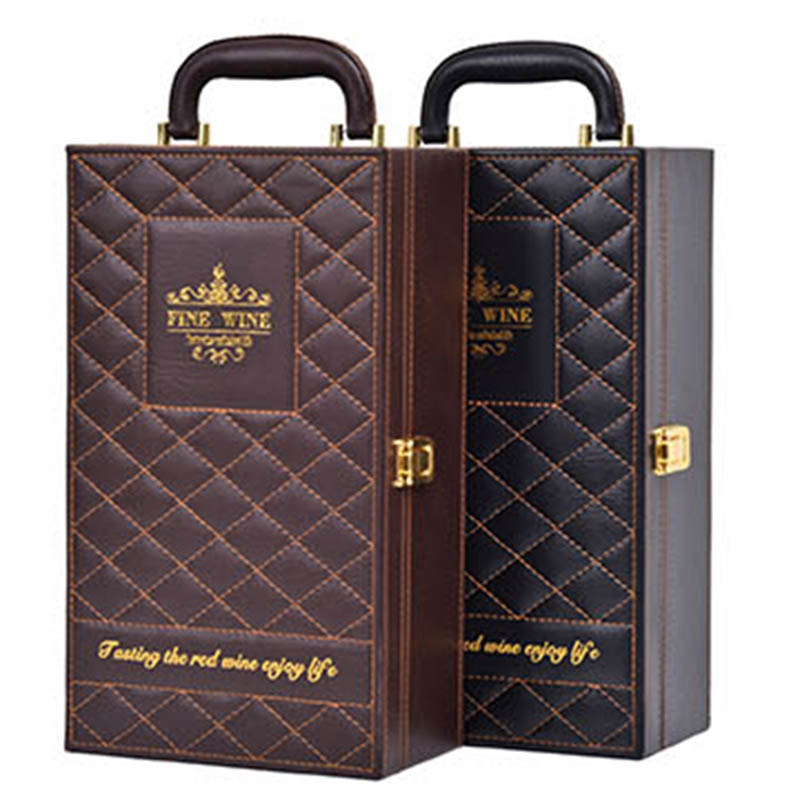 와인 포장 박스 와인포장 선물세트 더블 블랙 레드-602807
