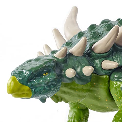 쥬라기 월드 Toys 움직이는 관절이 있는 사나운 힘 사우로펠타 액션 603113 공룡 미국 피규어