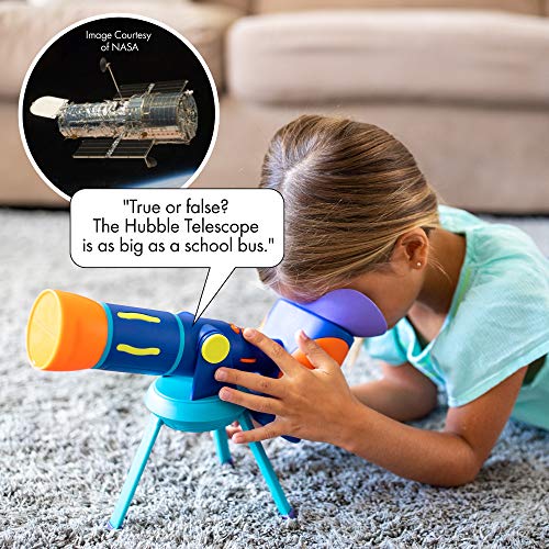 교육 통찰력 Geo Safari Jr. 말하는 STEM 장난감 유치원 과학 남아를 위한 선물 603397 미국 천체 망원경 천문 별자리